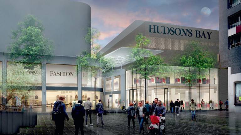 Hudson's Bay in Tilburg (Foto: architectenbureau Rijnboutt).