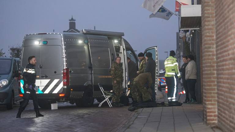 De EOD maakte het projectiel onschadelijk