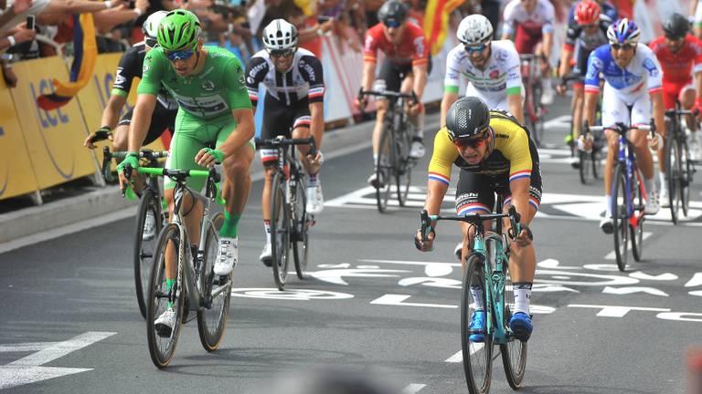 'Het zou mooi zijn als Kittel tegen Groenewegen kan spurten in de Dorpsstraat' (foto: OrangePictures).