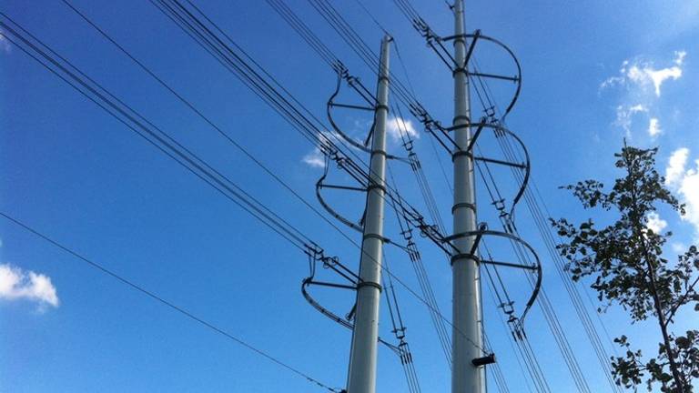 Een 380 kV-lijn
