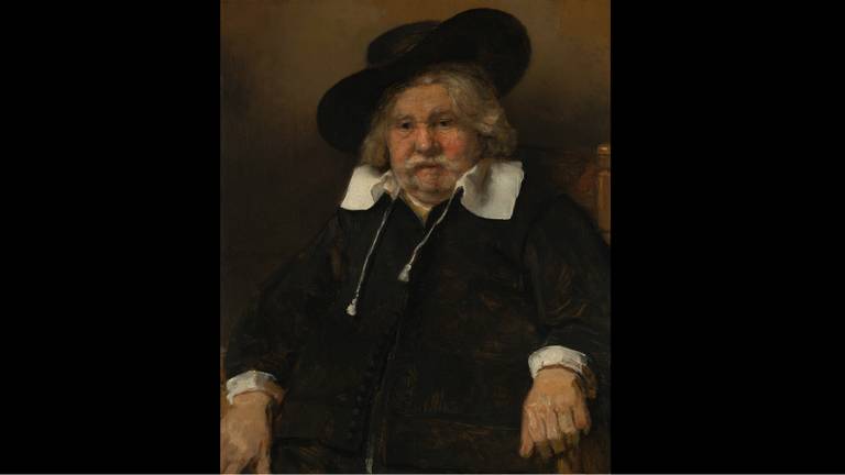 Rembrandt Portret van een oude man, 1667 Olieverf op doek, 81,9 x 67,7 cm Mauritshuis, Den Haag