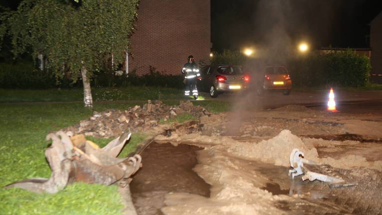 Het gaslek. (Foto: Bart Meesters)