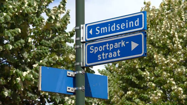 Smidseind of Sportparkstraat?