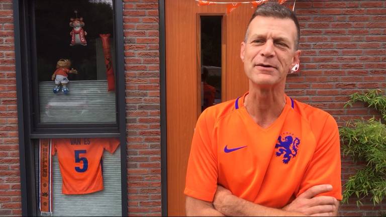 Bart van Es, de vader van Oranje-voetbalster Kika.