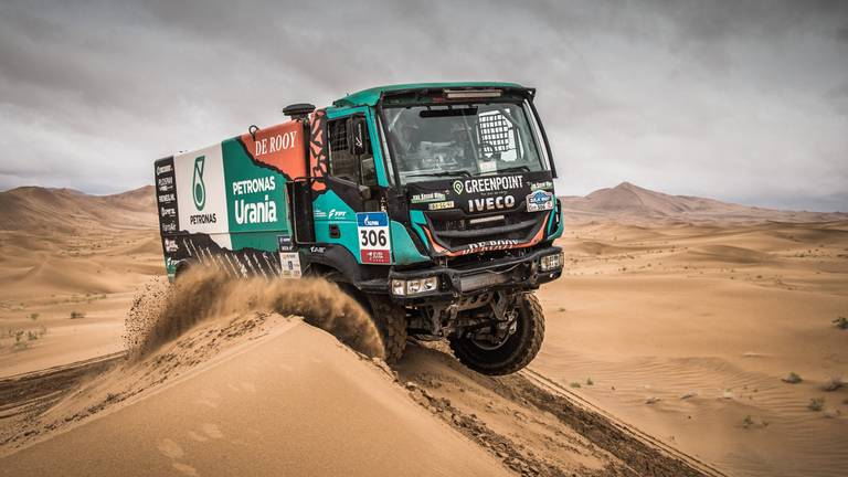 Gerard de Rooy in actie tijdens de Silk Way Rally (Foto: Rallymaniacs)