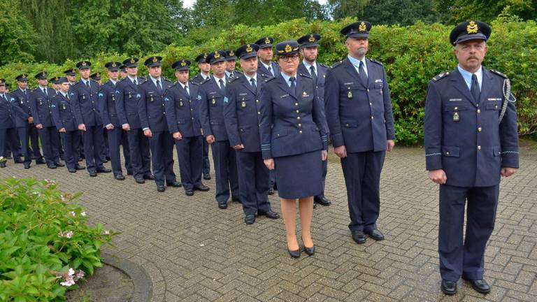 Eervol afscheid voor omgekomen brandweervrouw. Foto: Diederik Cools/ Stuve fotografie