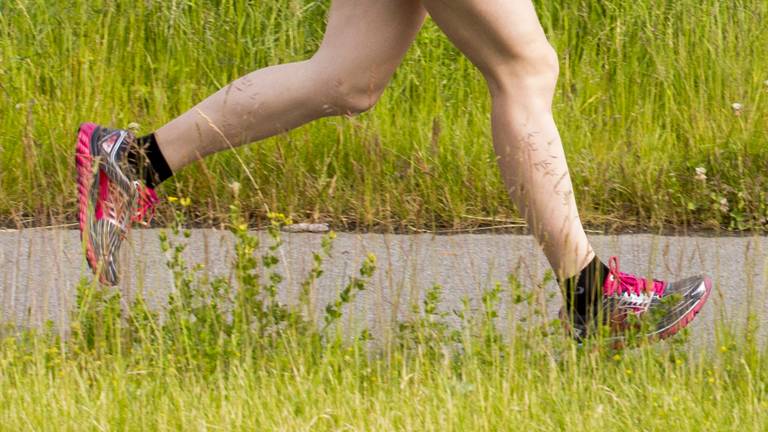 Hardloper in het bos (Foto: ANP)