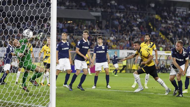 Rai Vloet bracht NAC op een 2-0 voorsprong (foto: Rai Vloet).