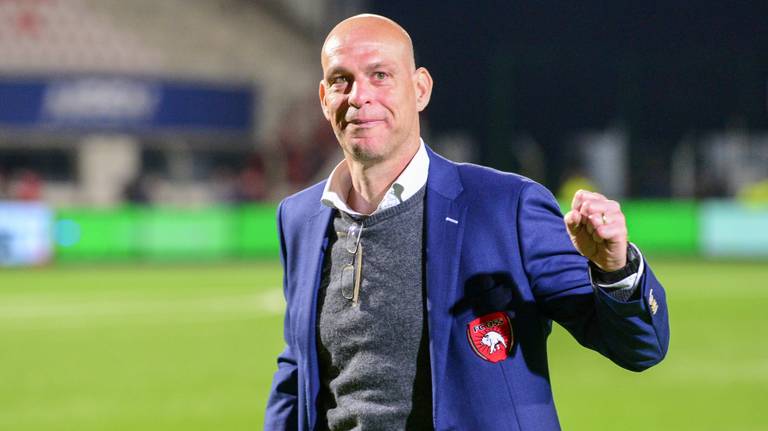 FC Oss-trainer Klaas Wels