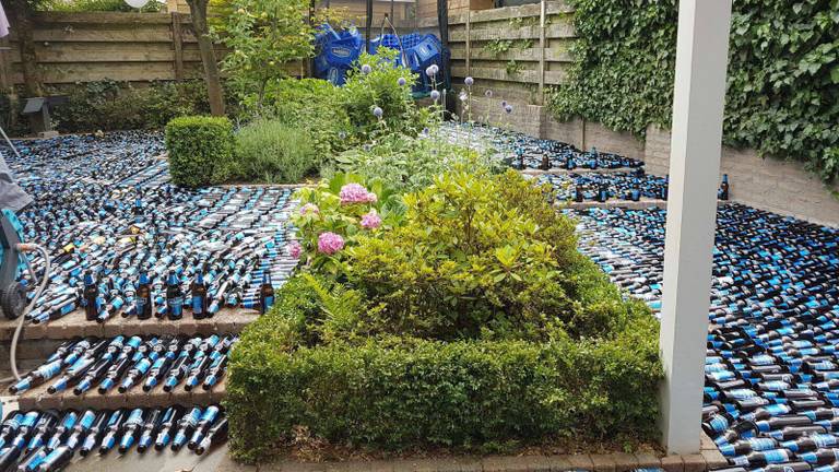 Peter zal wel even bezig zijn geweest met opruimen. Foto: Bierkoerier Tilburg