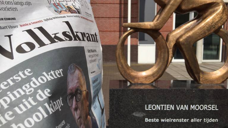 In Boekel geloven ze niets van het doping verhaal in de Volkskrant (Foto: René van Hoof)