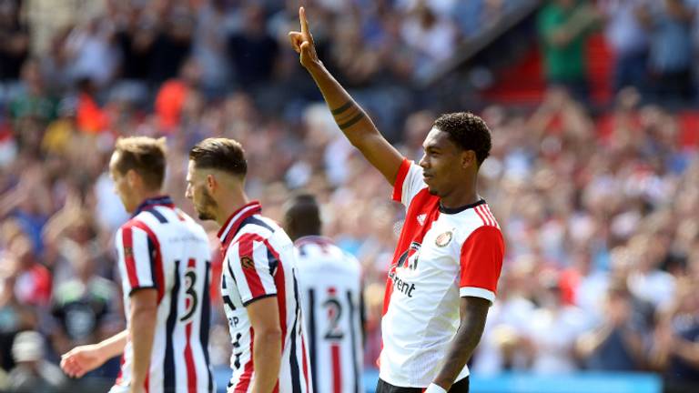 Willem II kreeg klop van Feyenoord (Foto: VI Images).