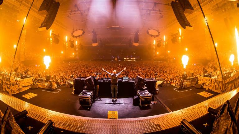 B-Front tijdens Hard Bass in Gelredome dit jaar. Foto: B-Front