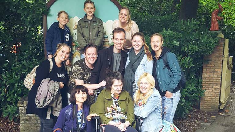 De familie van Cathelijne in de Efteling. (Foto: Cathelijne Mulder)