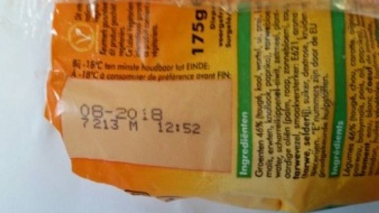 De betreffende verpakking. (Foto: Mora)