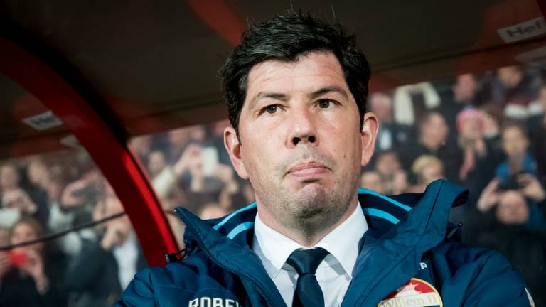 Erwin van de Looi, trainer van Willem II (Foto: Omroep Brabant)
