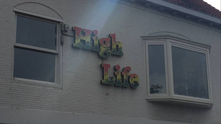 Coffeeshop High Life in Goes denkt aan een filiaal in Roosendaal. (Foto: Floyd Aanen)