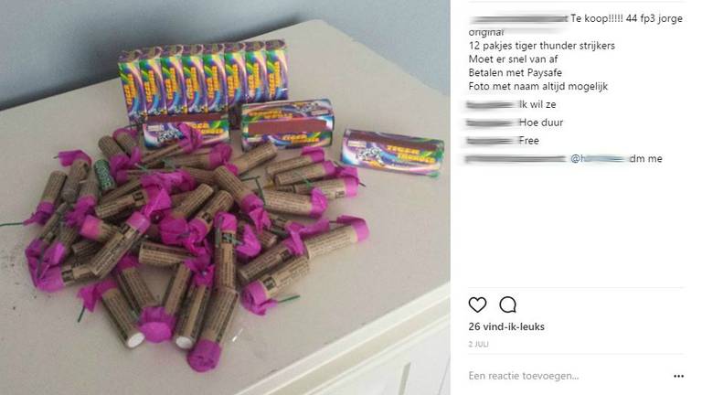 Vuurwerkhandelaren Actief Op Social Media Politie Bindt De Strijd Aan Omroep Brabant