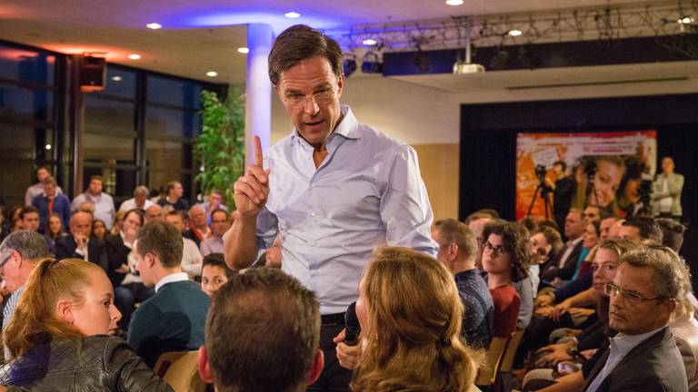 Mark Rutte had een lunch met boeren uit Nederland (Archieffoto: Eva Schippers).