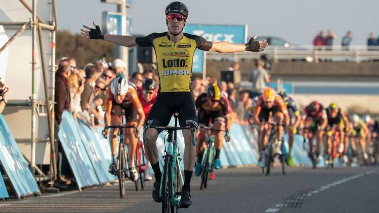 Timo Roosen wint weer eens (foto: LottoNL-Jumbo).