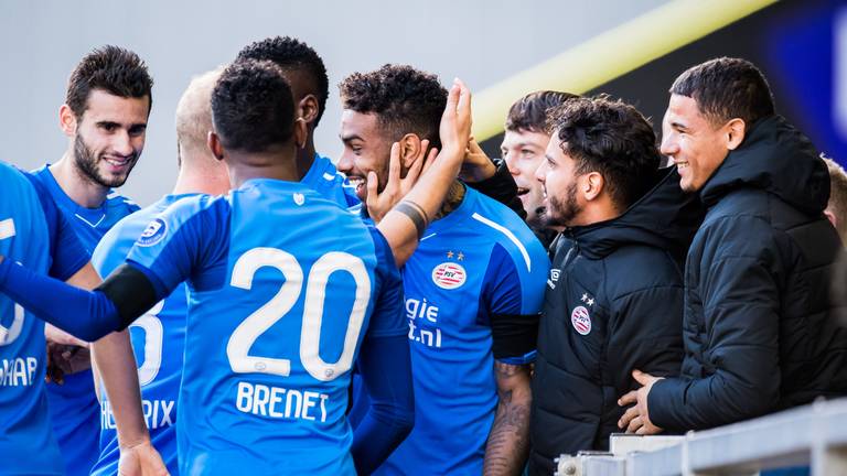 PSV won zondag met 4-2 van Vitesse. (foto: VI Images)