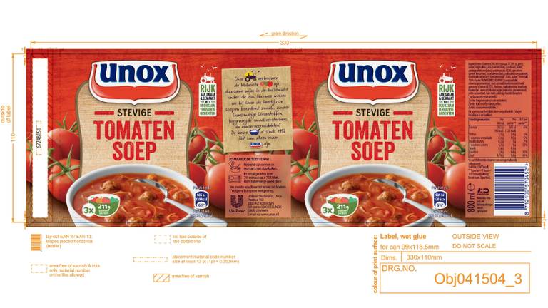 De Unox-soep blijkt niet zo zout als Questionmark dacht.