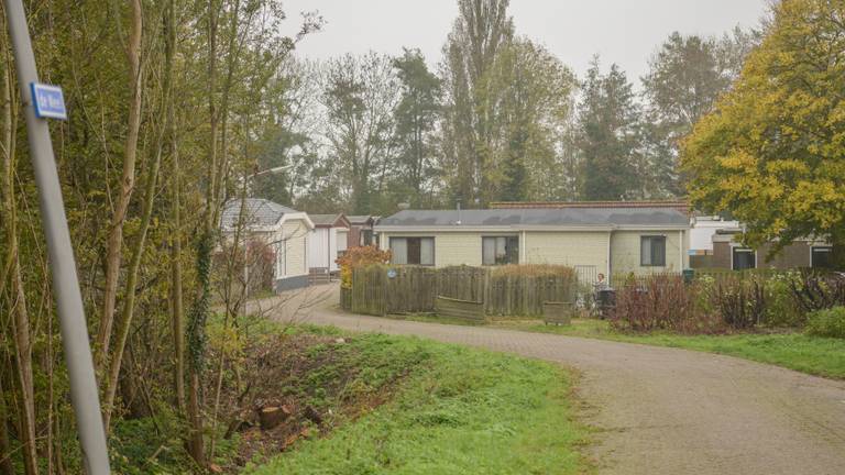 De Weel in Dinteloord waar de politie een woning binnen viel. (Foto: Ginopress)