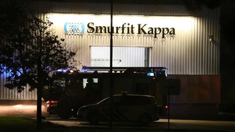 Het ongeluk gebeurde bij verpakkingsbedrijf Smurfit Kappa. (Foto: Alexander Vingerhoeds/Obscura Foto)