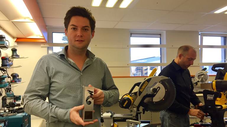 Luuk Schormans, eigenaar van Gereedschapcentrum.nl (Foto: René van Hoof)