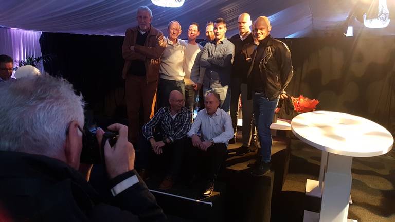 Het Gouden team van Helmond Sport. (Foto: Dirk Verhoeven) 