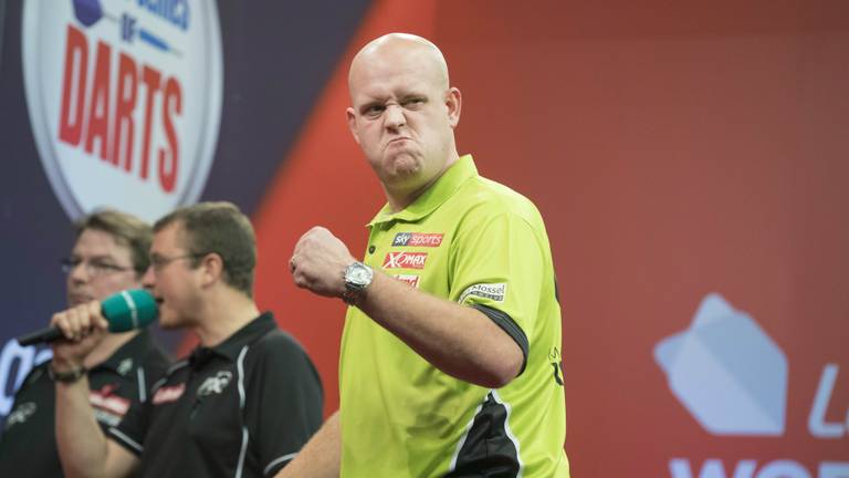 Michael van Gerwen (Foto: Steve Welsh/PDC),