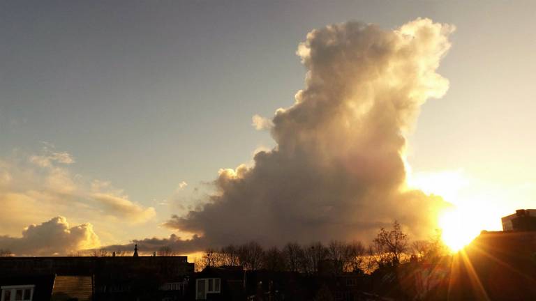 Zonsondergang in Brabant