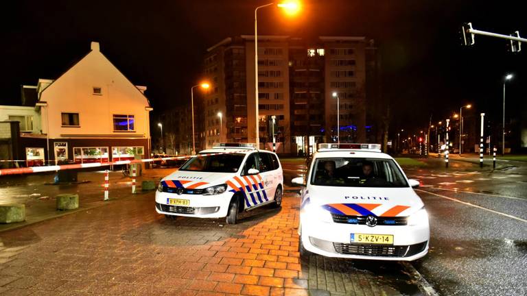 Een deel van de omgeving in Eindhoven werd afgezet. (Foto: Dave Hendriks/SQ Vision)