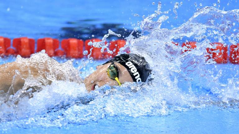 Maud van der Meer in actie. (foto: VI Images)