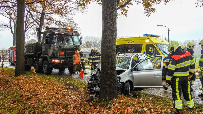 De plek van het ongeluk. (Foto: GinoPress)