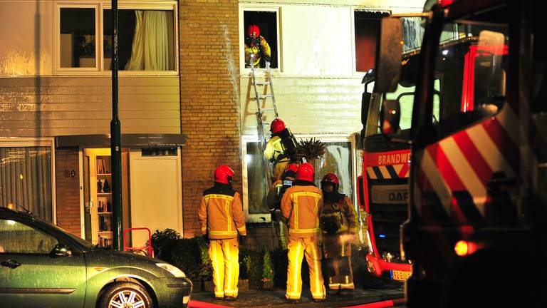 De brandweer werd gealarmeerd. (Foto: Johan Bloemers)