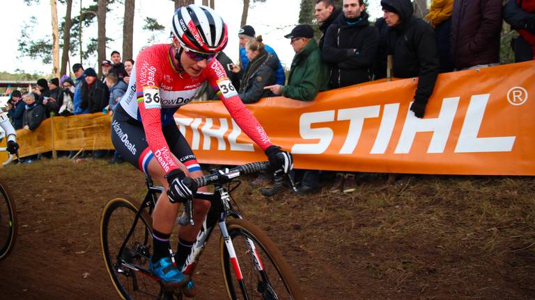 Marianne Vos in Heusden-Zolder (foto: Veerle de Pijper)