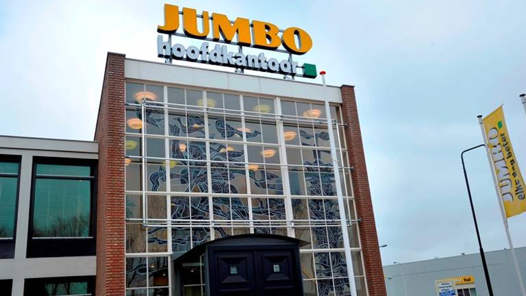 Het hoofdkantoor van Jumbo in Veghel (archieffoto).