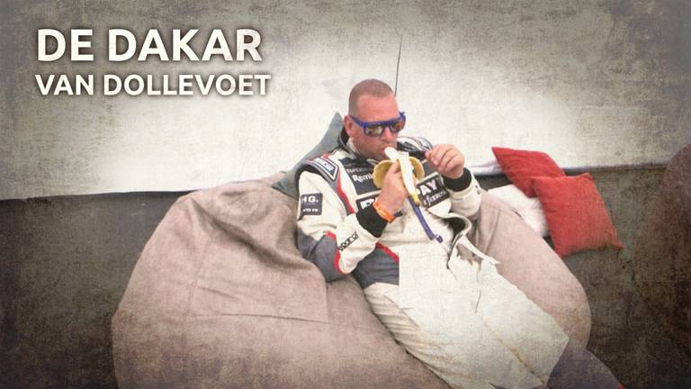 Ebert Dollevoet kent een bizarre Dakar. (foto: Omroep Brabant)