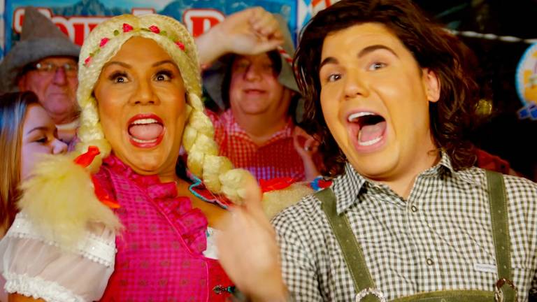 Morse code complexiteit bloem Roy Donders en Patty Brard trekken lederhosen aan voor nieuwe  carnavalskraker - Omroep Brabant