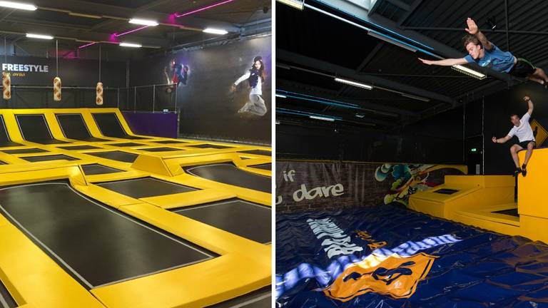 douche doorgaan haalbaar Jumpsquare opent springparadijs in Veghel, broers spelen in op trampoline-rage  - Omroep Brabant