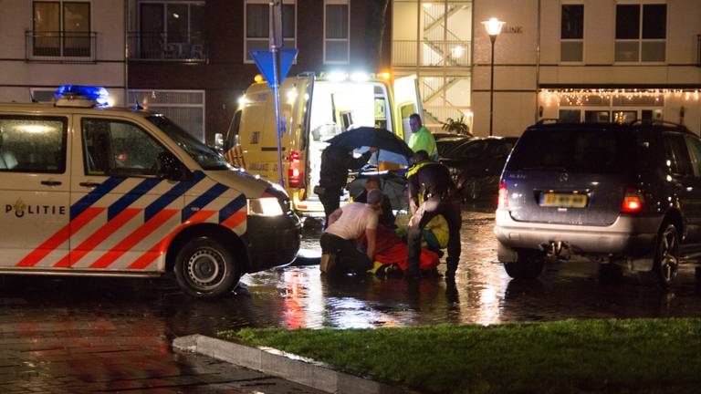 Een voetganger in Overloon is maandagavond rond half zeven aangereden. Foto: SK-Media