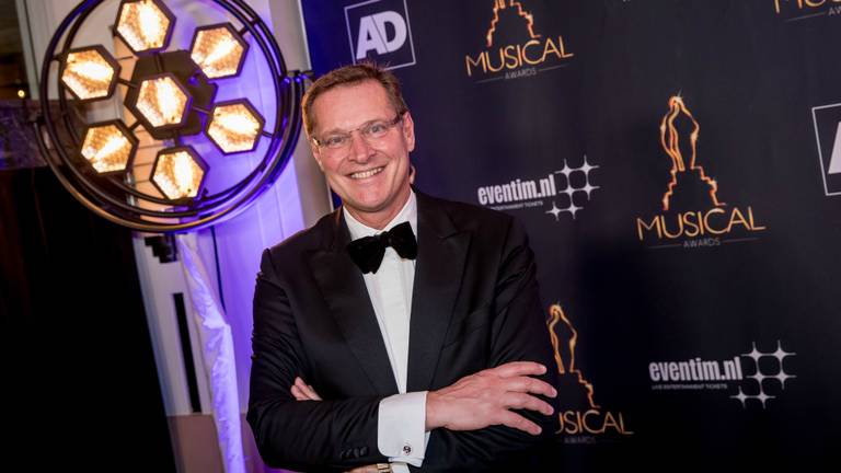 Albert Verlinde bij het Musical Awards Gala 2018 in Scheveningen. Foto: ANP.