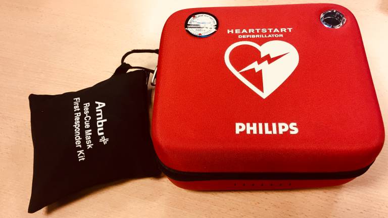 Een defibrilator van Philips (foto: Raoul Cartens)