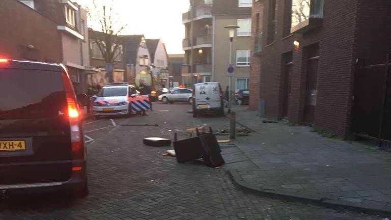 De stoel op straat in Helmond (Foto: Els).