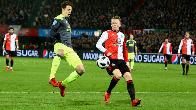 Continentaal glans Afspraak PSV kan zich volledig richten op eredivisie, Feyenoord te sterk in  kwartfinale KNVB-beker - Omroep Brabant