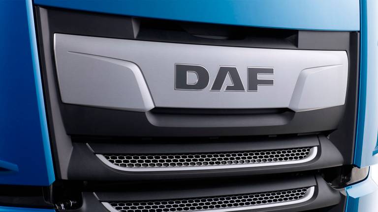 Het logo van de New DAF XF