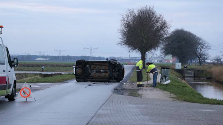 De hulpdiensten pakten het gaslek aan. (Foto: Erik Haverhals/FPMB)