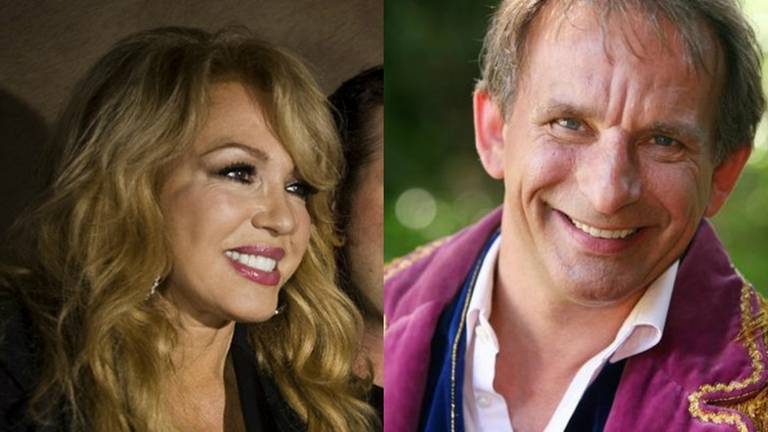 Patricia Paay en Johan Vlemmix. (Foto's: ANP)