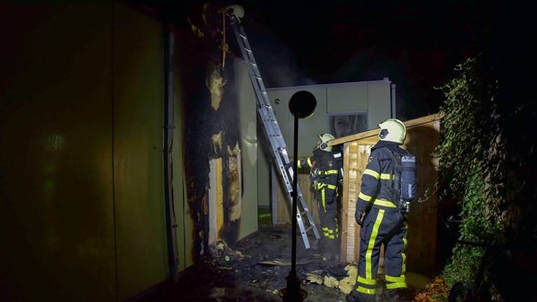 De bewoonster bleef ongedeerd (Foto: Jules Vorselaars)